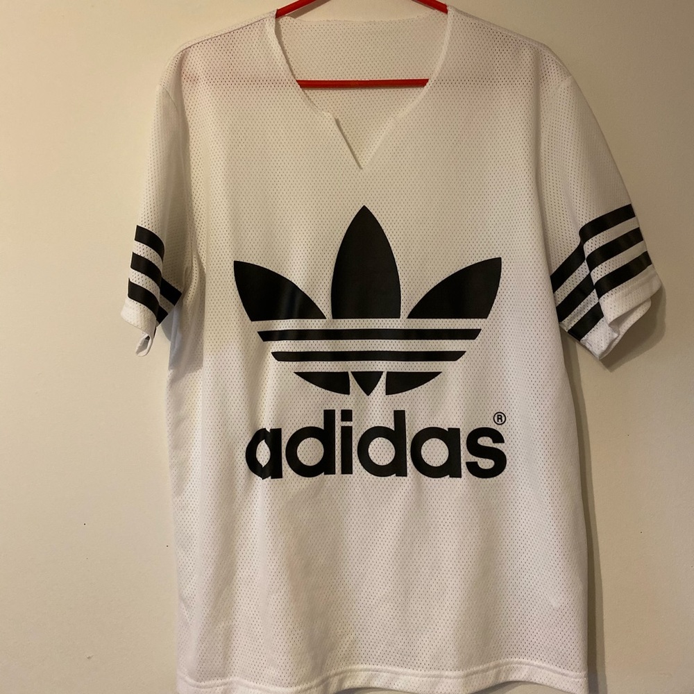 Adidas jersey style shirt